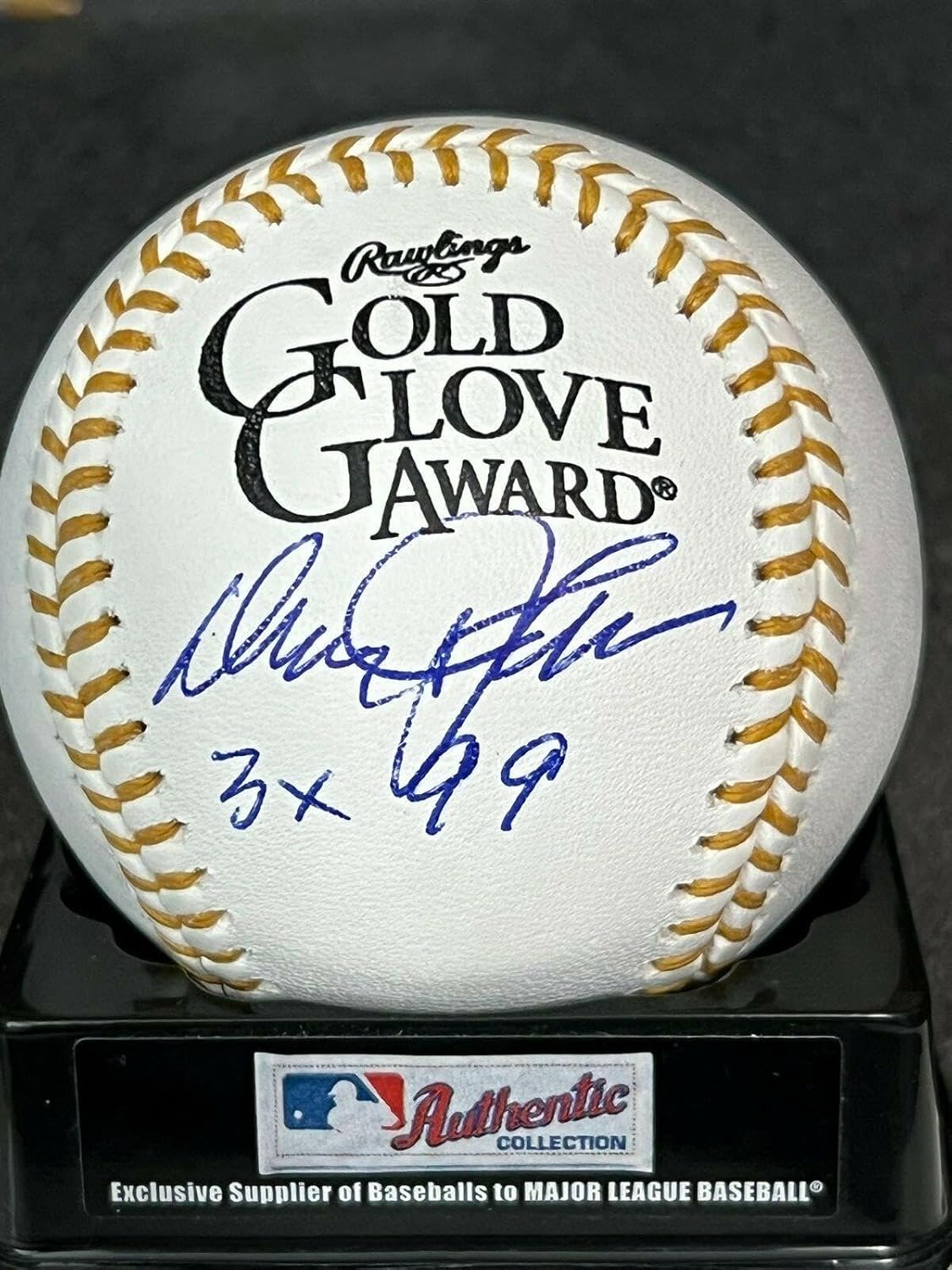 Davey Johnson Baltimore Orioles 3 X Glove Signed Oml Glove Baseball - Autographed MLB Gloves