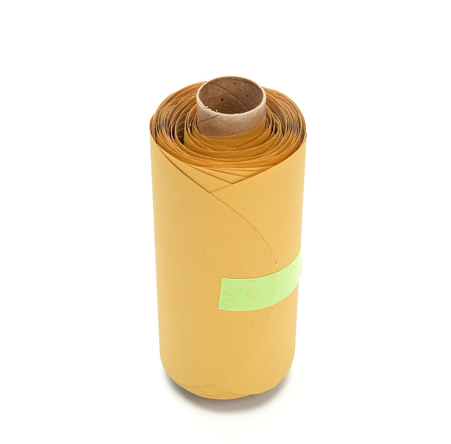 Cubitron II Stikit Gold Paper D/F Disc Roll 216U, PSA Attachment, Aluminum Oxide, 5' Diameter, P100 Grit (Roll of 125)