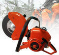 Circular Saw Cutter,Electric 106.8CC 2 Stroke Concrete Saw Tools,6.8HP Demolition Saw Concrete Cutter w/3.93 in Cutting Depth,Gas Power Cement Masonry Cutting Concrete Cut,Gasoline Cutting Saws