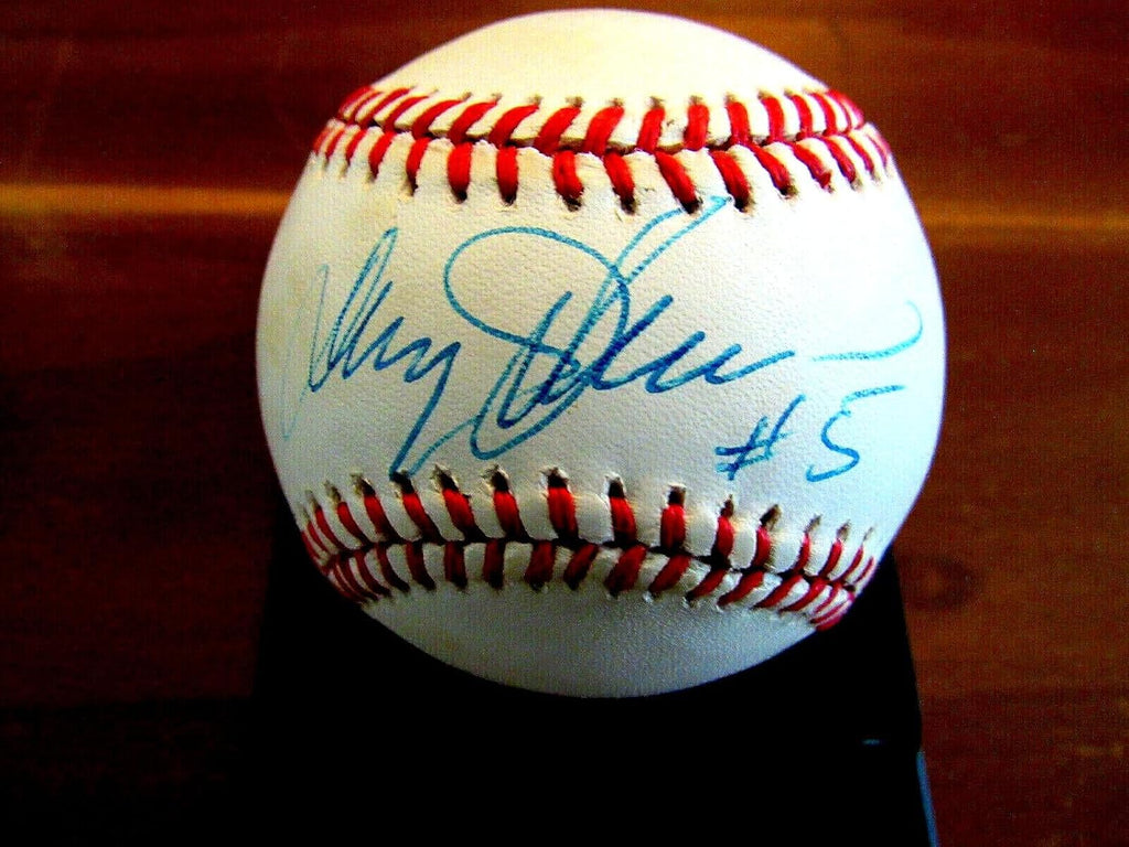 Davey Johnson # 5 Orioles 1986 Wsc Manager Signed Auto Vtg Onl Baseball Psa/dna - Autographed Baseballs