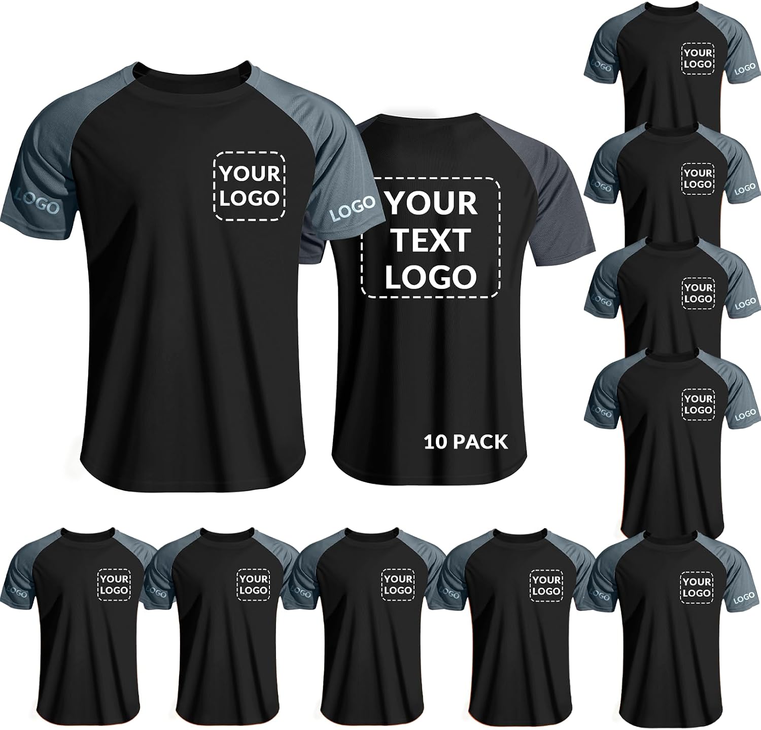 Custom safety Shirts Class 3 Hi Vis Reflective T-Shirt with logo Safety Work Shirts for Men