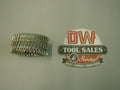 1 7/8' Inch Coil Nails Ring Shank Stainless Steel 15 Degree (3,600)