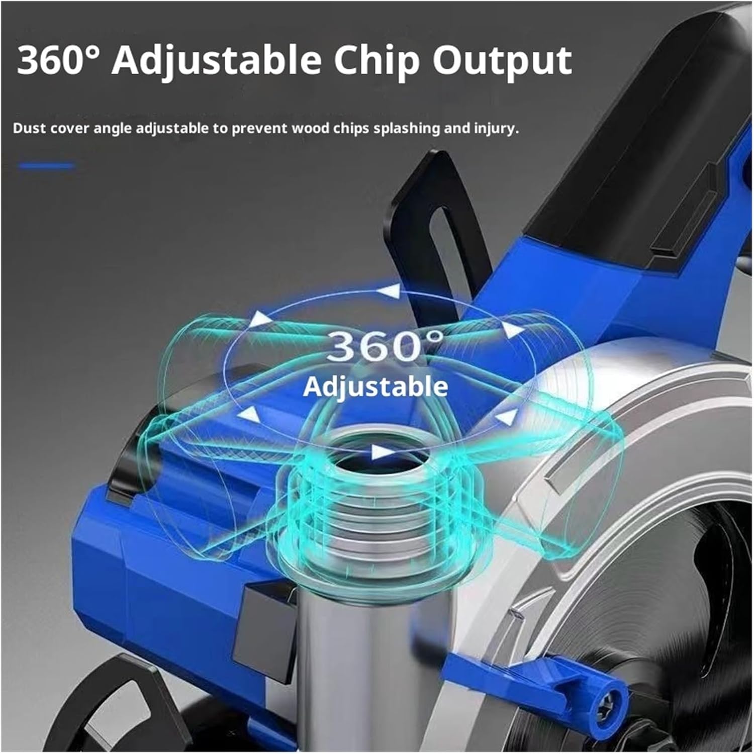 Reciprocating Saw, Cordless Mini Circular Saw Compatible With Compact Wireless Brushless(Battery-1)