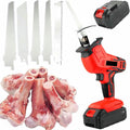 New Cordless Reciprocating Bone Saw - Variable Speed Diy Mini Chainsaw, Ergonomic Grip, For Wood/Metal/Pvc Cutting-Outdoor Garden Diy Cutting Tool