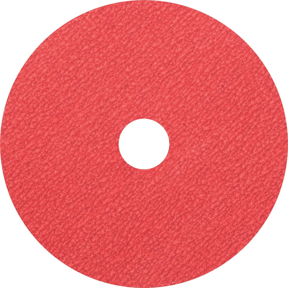 PFERD 62521 Fibre Disc, Ceramic Oxide Co-Cool, 5' Diameter, 7/8' Arbor Hole, 120 Grit, 12200 RPM (Pack of 25)