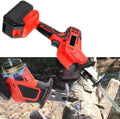 Cordless Handheld Electric Saw with Led Light - Portable Brushless Reciprocating Saw for Home Use - for Cutting Wood, Metal, PVC Pipe, and Bones,Battery-Battery