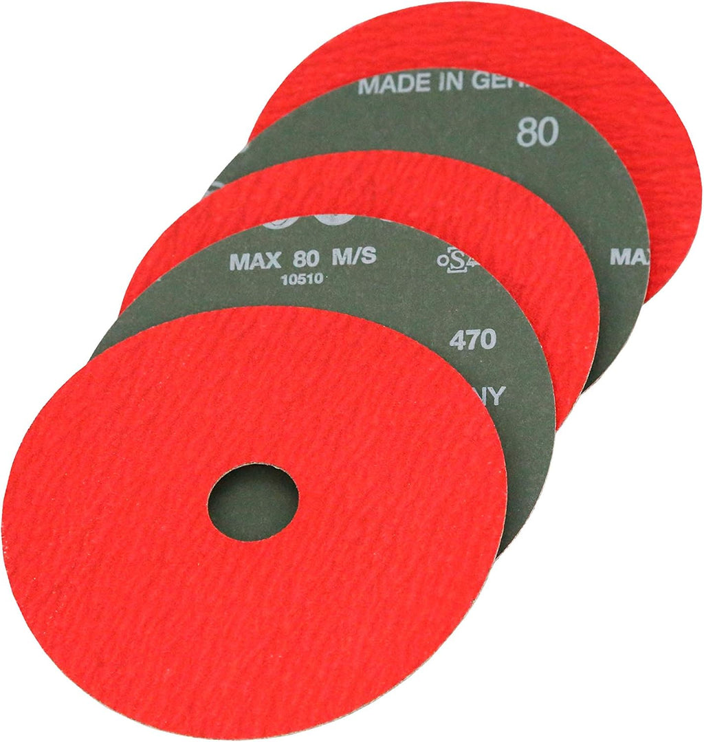 Resin Fiber Grinding Discs Ceramic 7' x 7/8' (24 Grit, 25 Pack)