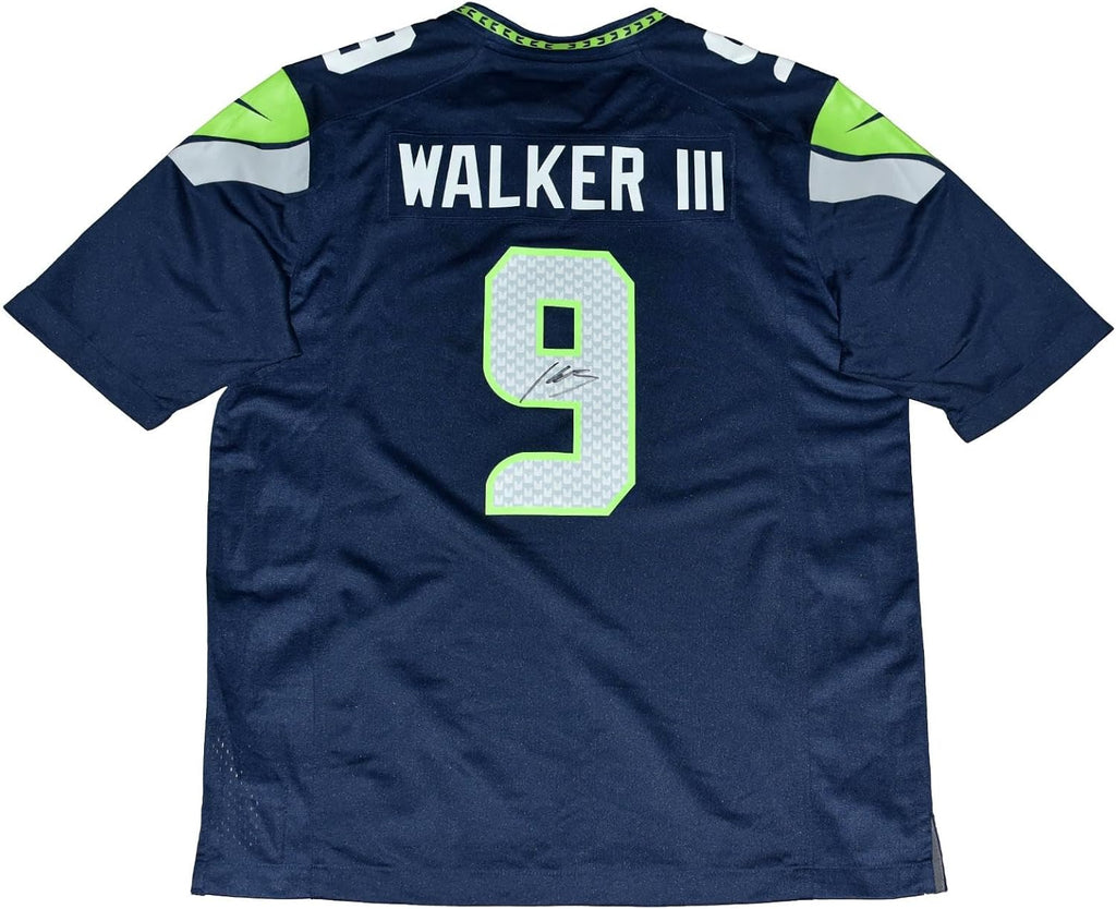 Kenneth Walker Iii Signed Seattle Seahawks #9 Nike Jersey Beckett - Autographed College Jerseys