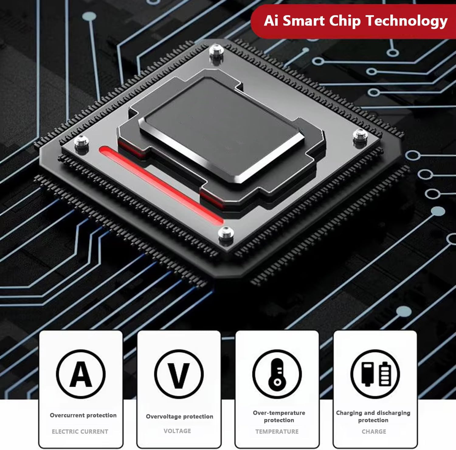 Lightweight Reciprocating Saw, Electric Meat Saw, 4 Saw Blades, 2 3000mah Battery, Built-In Safety Lock, Stroke Speed 2000/Min, Suitable for Cutting Bones and Meat