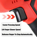 Bone Meat Cutter, Electric Bone Cutting Machine, Portable Reciprocating Saw With 4 Saw Blades And 12 Pairs Of Gloves, Rubberized Handle, LED Lighting