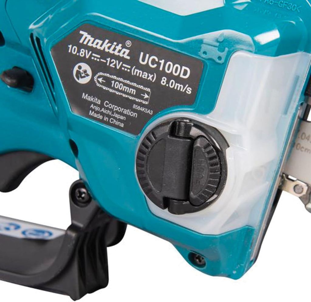 Makita UC100DZ 12V Max Li-ion CXT Brushless 100mm Pruning Saw – Batteries and Charger Not Included, Blue