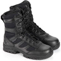 Thorogood Deuce 8' Waterproof Side-Zip Tactical Boots for Men and Women with Composite Safety Toe, Full-Grain Leather, and Slip-Resistant Outsole; BBP & Rated