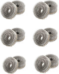 ‎Timunr 3600 Count Siding Nails Full Round Head Wire Collated 15-Degree 2 Inch x .090 Inch Ring Shank 304 Stainless Steel Coil Siding Nail