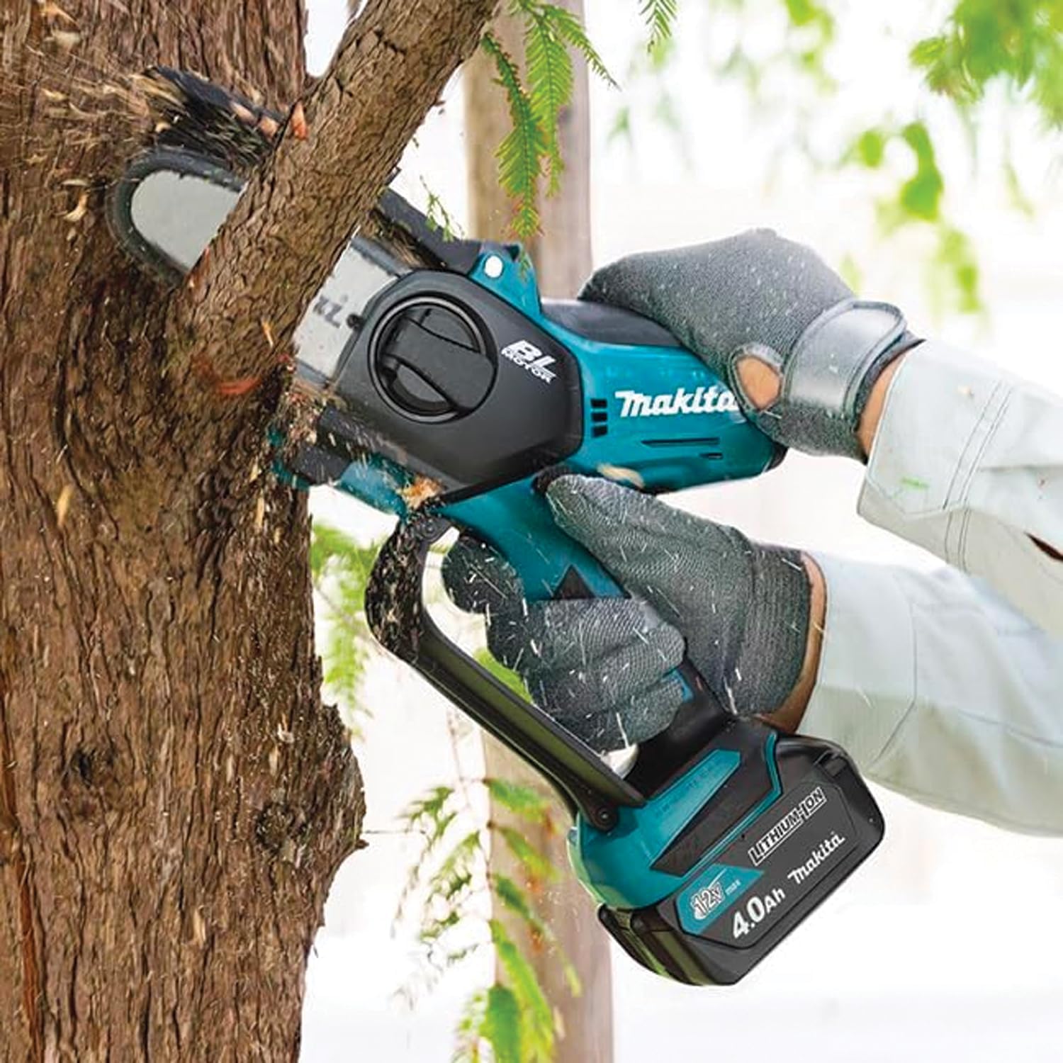 Makita UC100DZ 12V Max Li-ion CXT Brushless 100mm Pruning Saw – Batteries and Charger Not Included, Blue