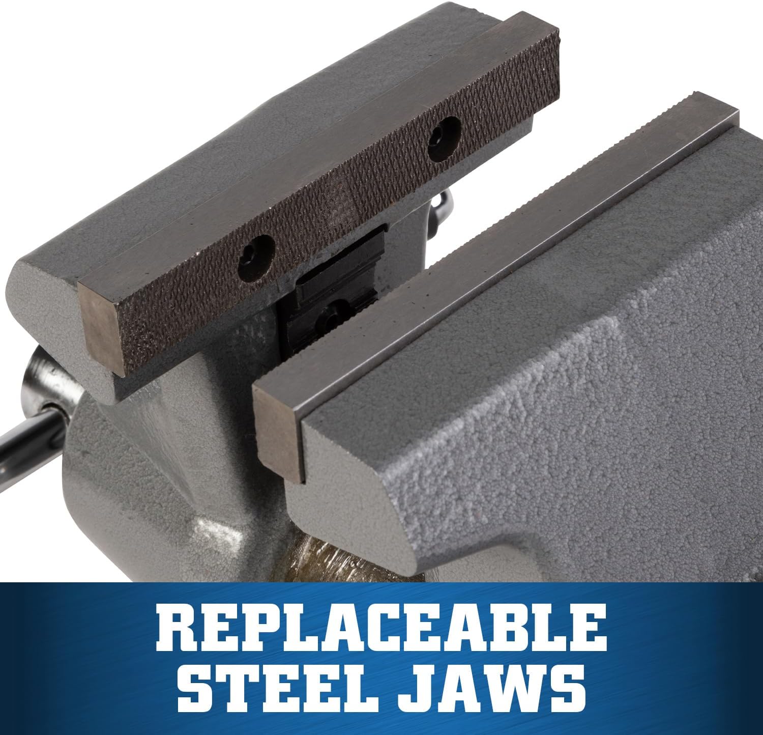 Wilton Mechanics Pro Bench Vise, 5-1/2' Jaw Width, 5' Jaw Opening, 3-5/8' Throat (Model 855M)