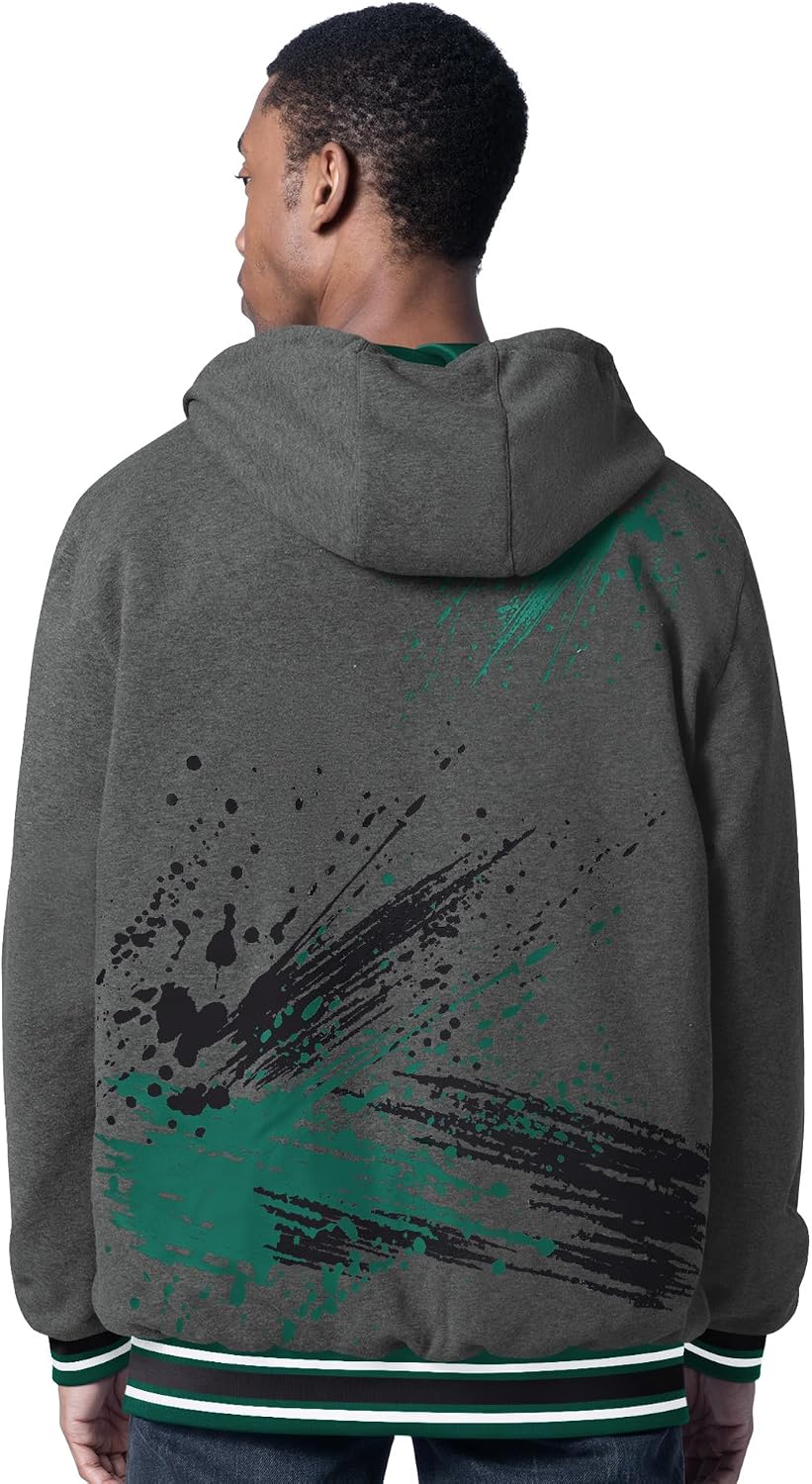 G-III Sports Men's NFL Dual Threat Reversable Full-Zip Hooded Jacket