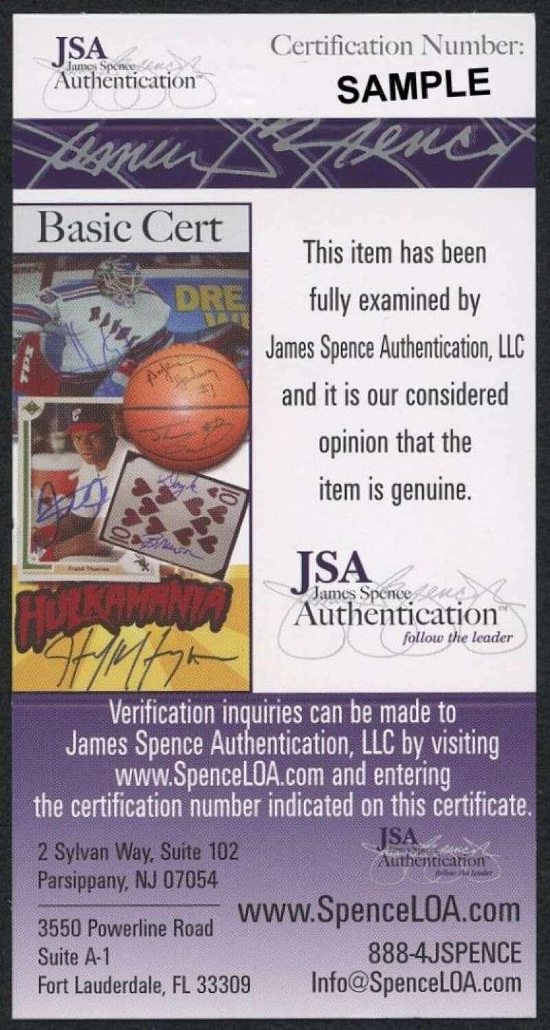 Cal Ripken Jr JSA Coa Signed 2002 Orioles Greeting Card Autograph - Baseball Slabbed Autographed Cards
