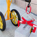 Heavy Duty Carrying Clamps for Granite Lifting - with 4 Pcs Rubber Pats, 2.4-7.1in/3.9-11.8in/4.7-9.4in Wide Jaw Opening Stone Lifting Fixture Clamp, Slab Lifter Tools Carrying Equipment(Opening size