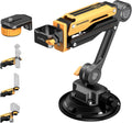 SMALLRIG Mini Shock Absorber Arm, 4' Vacuum Suction Cup, Double Spring and Hydraulic Damping, Car Mount for DJI Action 6/5 Pro/Pocket 3, for GoPro Hero 13/12, for Insta360 X5/4(Bumblebee Edition)-5528