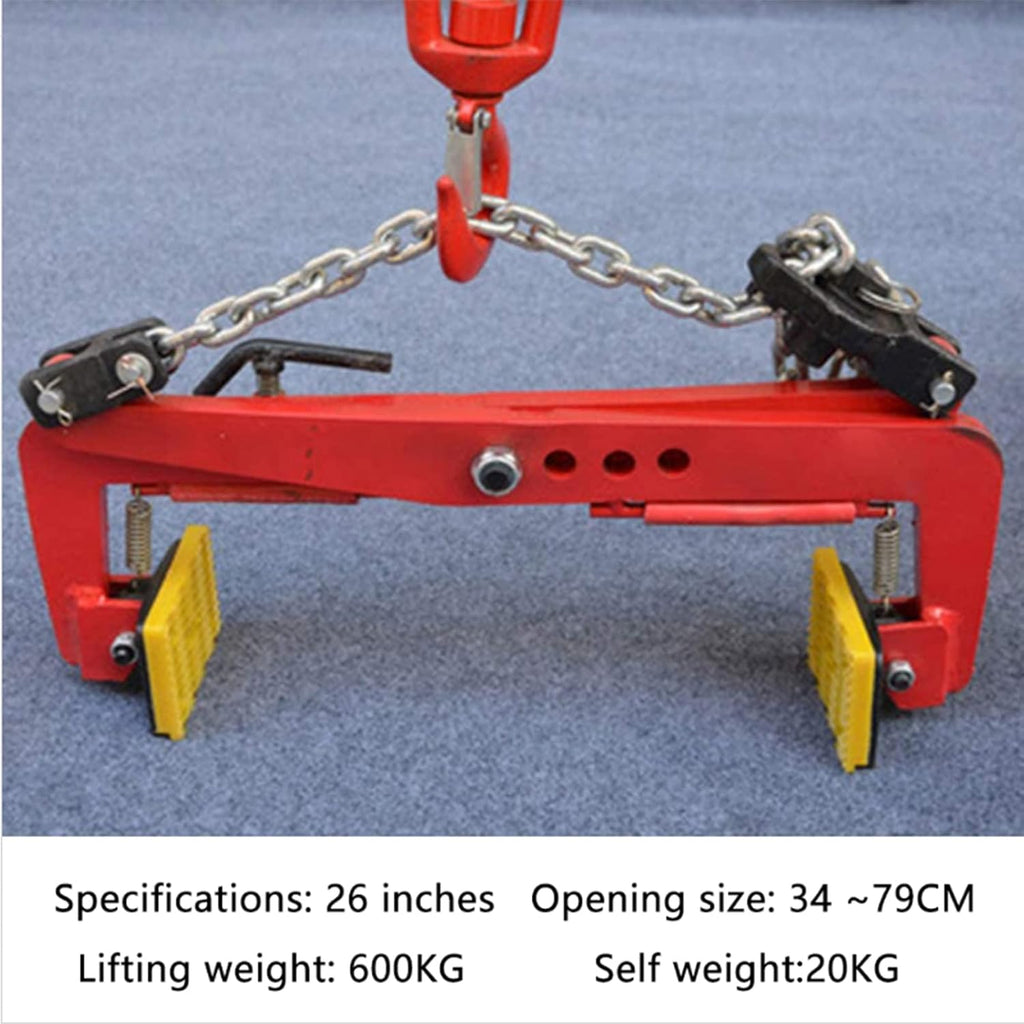 Plate Clamp, Vertical Plate Clamp for Lifting and Transporting Hanging Stone Fixture, Lifting Clamp Jaw Opening 4 Inch(B4)