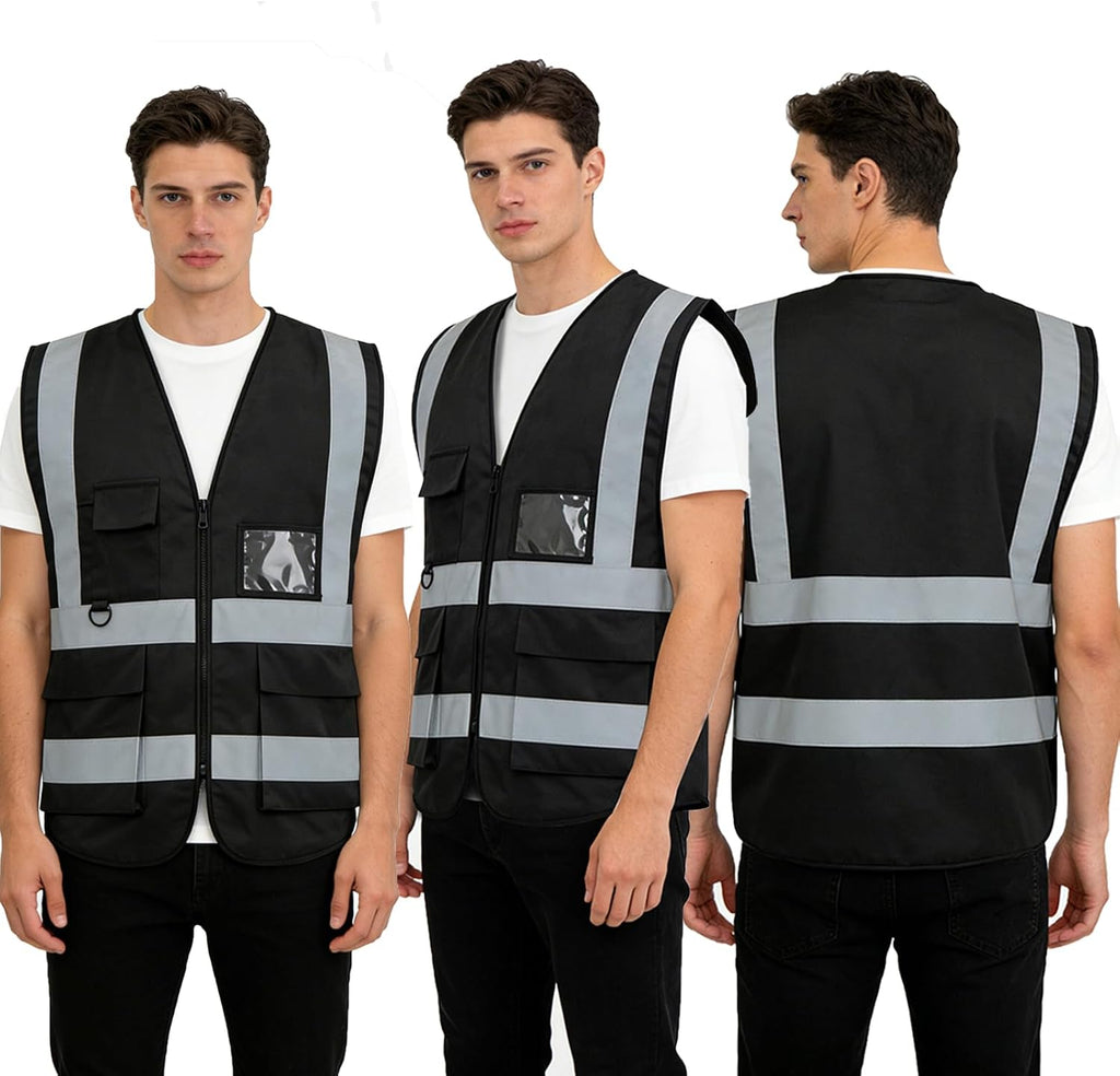 Custom Safety Vest Class 2 High Visibility Reflective Vest