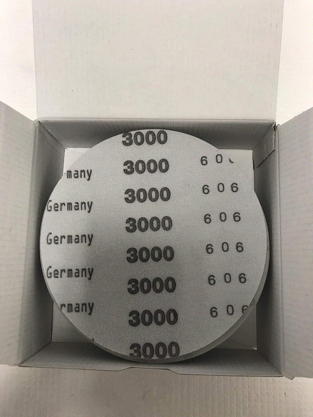 5 Star Sanding DISC, 6' Combo - 1500, 2000, 2500, and 3000 GRIT - Hook and Loop Disc (50 Pieces Per Box) Auto Body