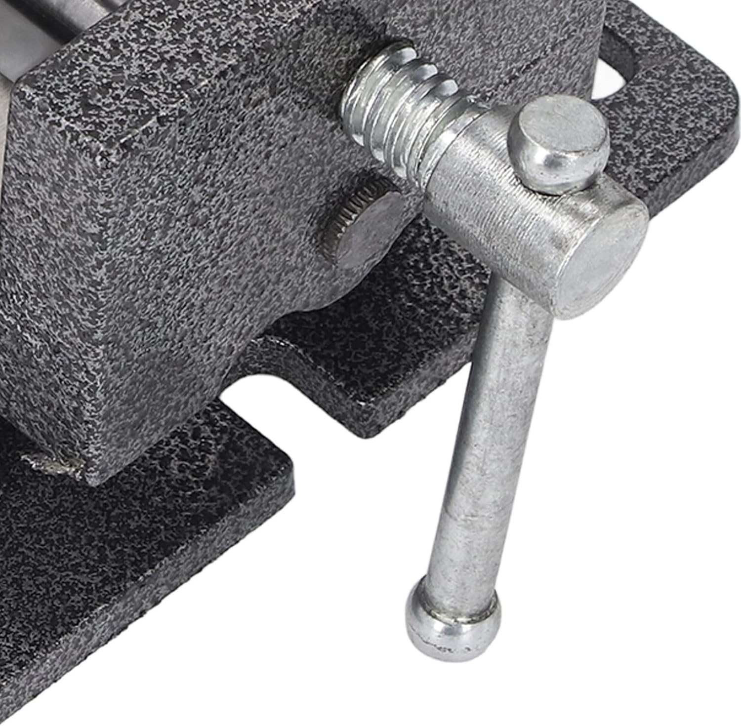 4 Inch Bench Vise,90 Degree Tilting Angle Vice Crossed V Groove Removable Jaw Adjustable Table Vise Clamp