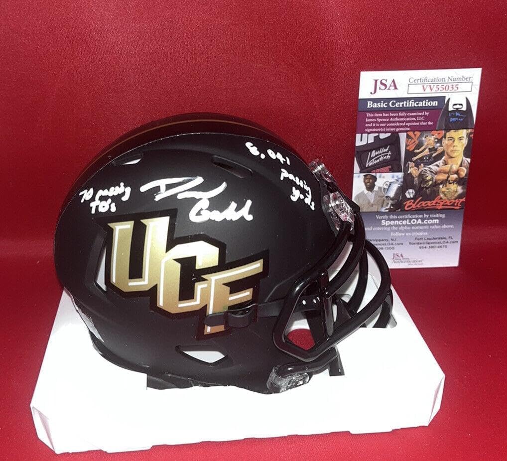 Dillon Gabriel Signed Ucf Knights Mini Helmet Jsa Central Florida Stat Helmet 2 - Autographed College Helmets