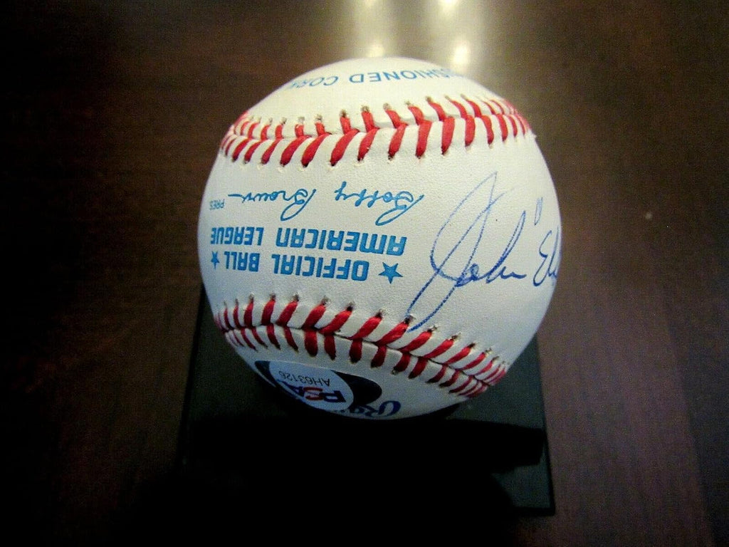 Boog Powell El Gordo Baltimore Orioles Mvp Signed Auto Vtg Oal Baseball Psa/dna - Autographed Baseballs