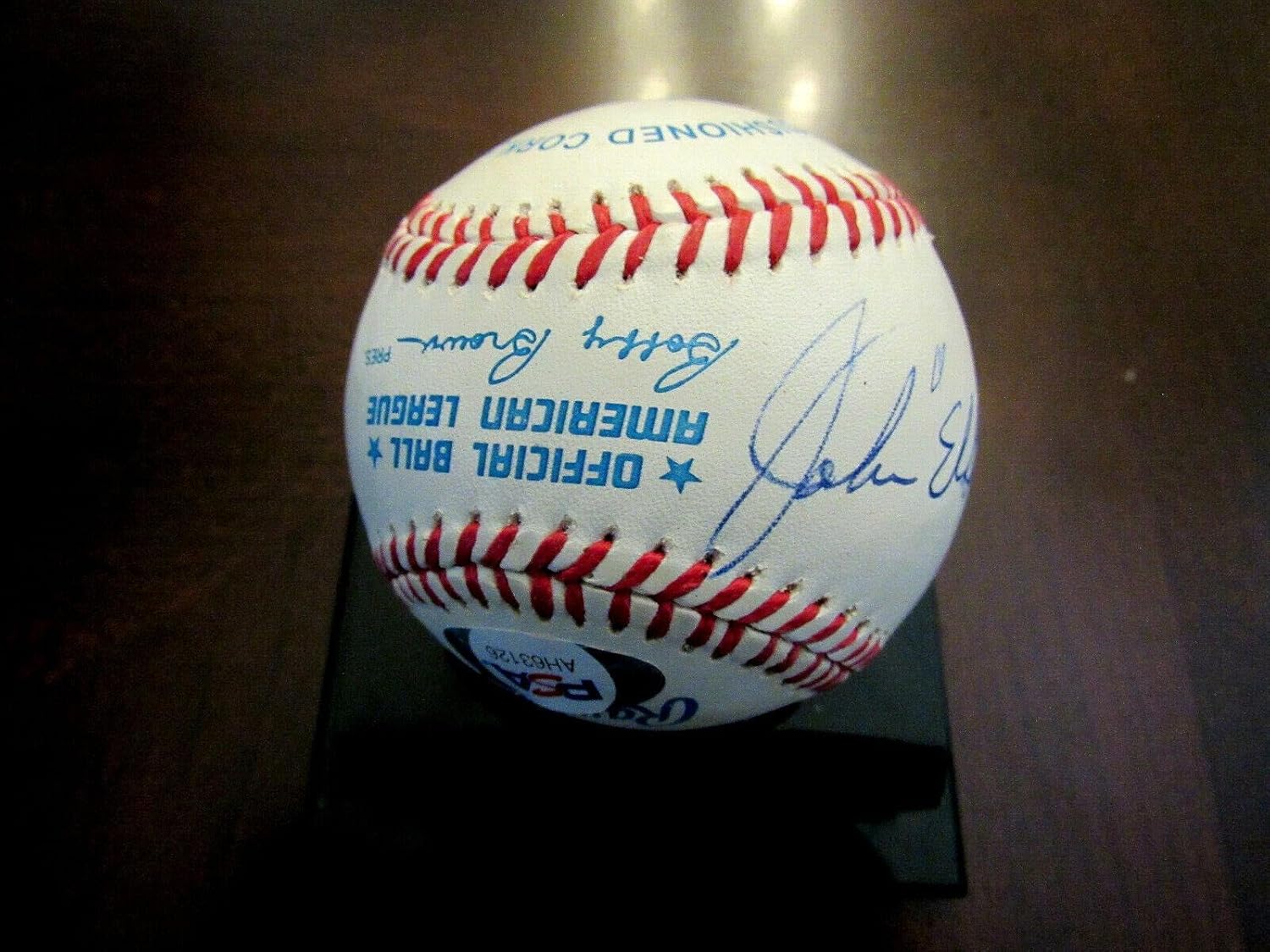 Boog Powell El Gordo Baltimore Orioles Mvp Signed Auto Vtg Oal Baseball Psa/dna - Autographed Baseballs