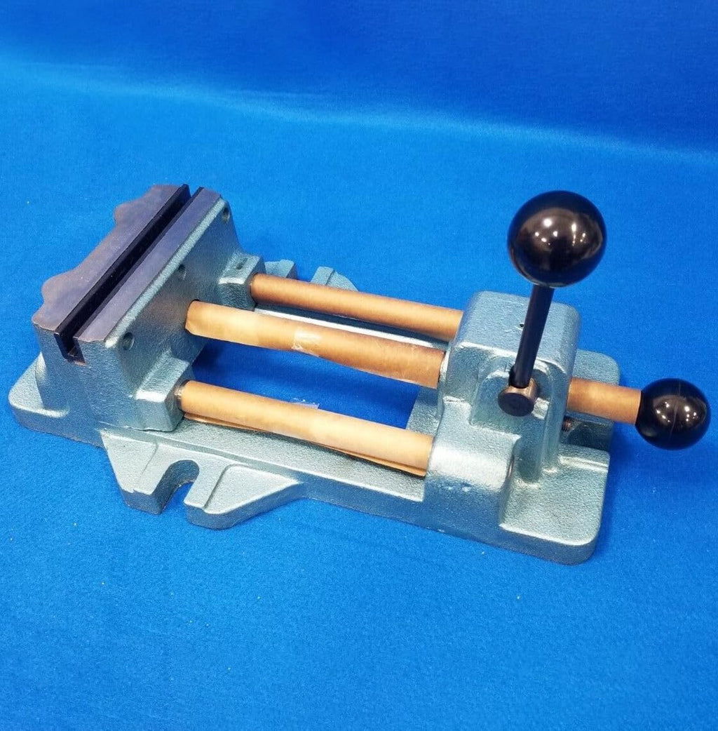 Wilton Cam-Action Drill Press Vise, 6' Jaw Width, 6-3/16' Max Opening (Model 1206)