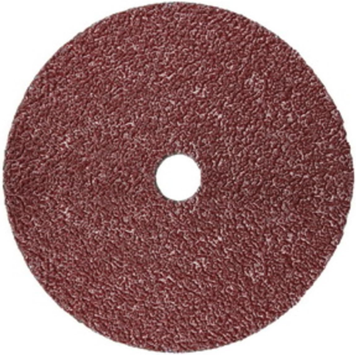 3M Cubitron II 982C Coated Ceramic Fiber Disc - 80 Grit - 5 in Dia 7/8 in Center Hole - 12000 Max RPM - 27636 [Price is per DISC]