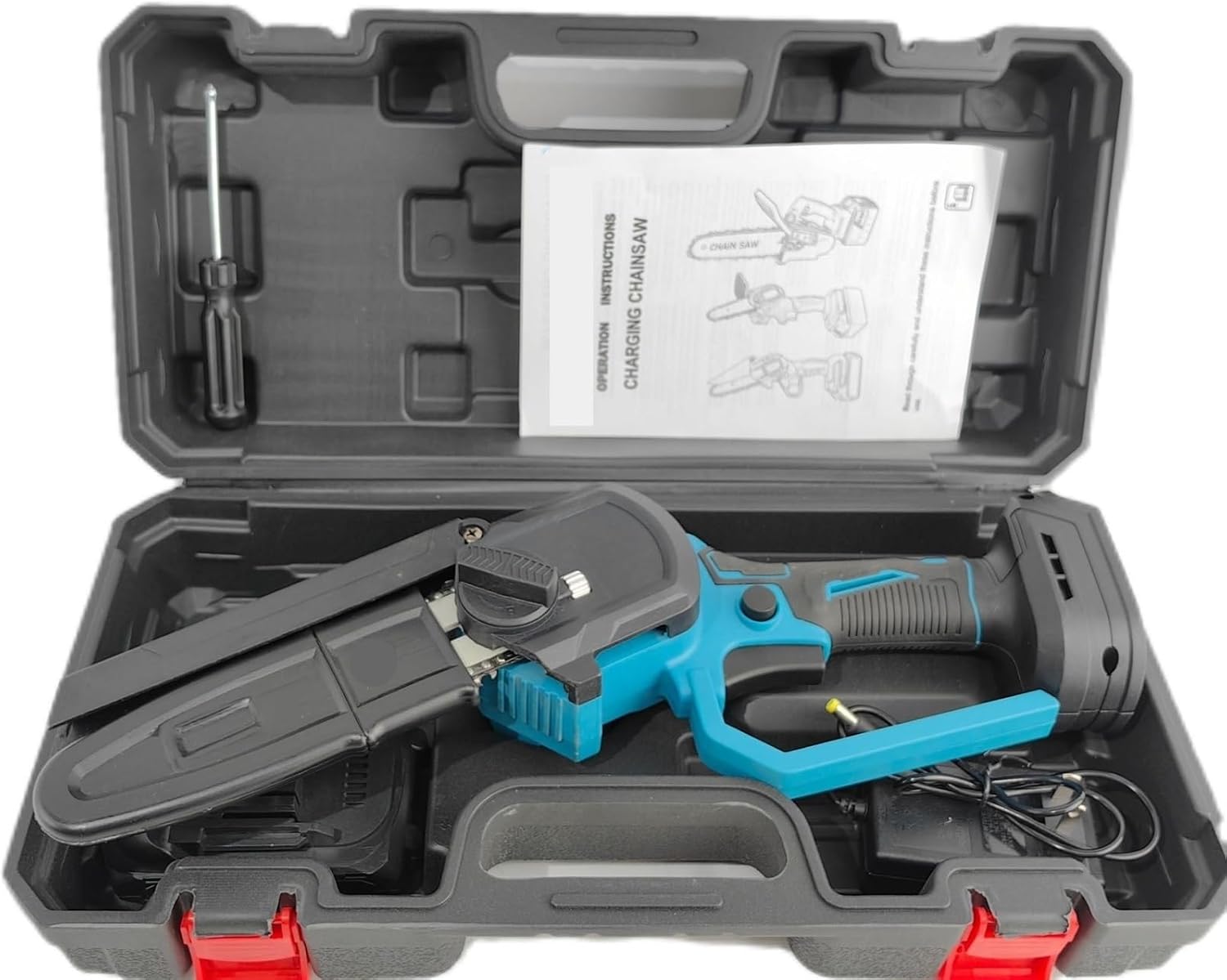 Reciprocating Saw, 8-inch Cordless Mini Chainsaw Handheld Electric Tree Trimming Saw Rechargeable Gardening Tool For Pruning And Landscaping