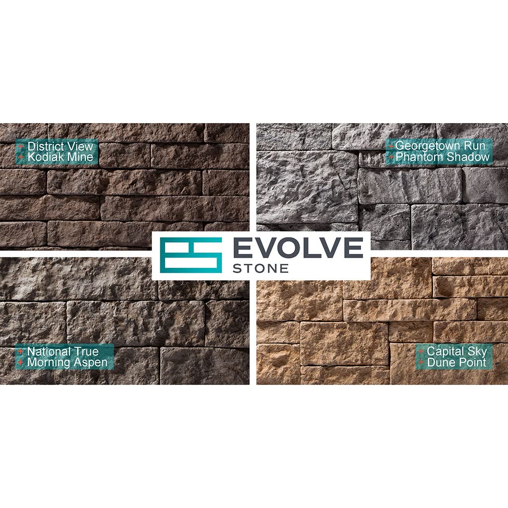 Evolve Stone Capital Sky MA Non-Rated Flat Stone Veneer (14.25 sq. ft.)
