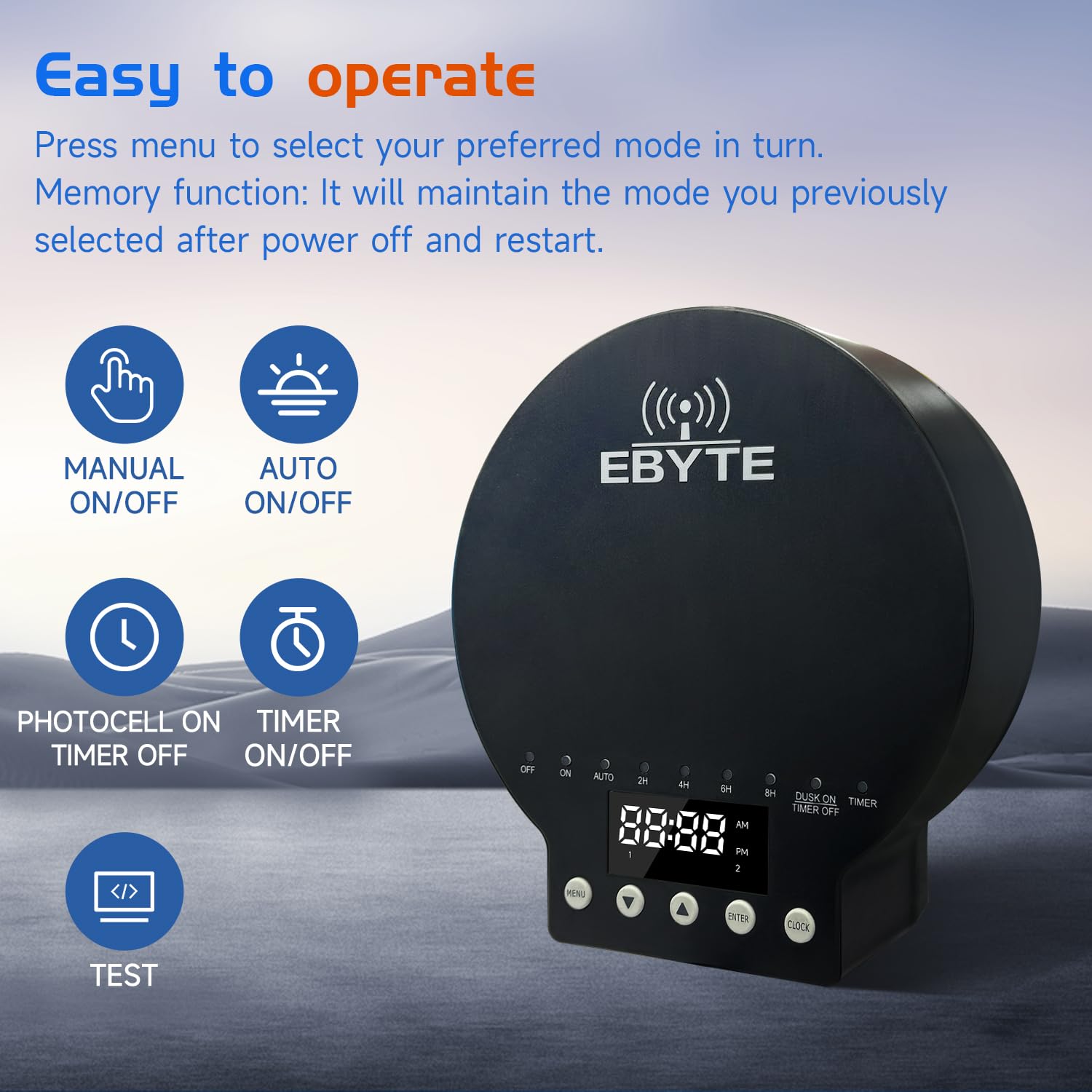 Low Voltage Landscape Transformer, 200W Output Landscape Lighting Transformer 1 Zone Control with Timer and Photocell Sensor 120V to 12V AC Weatherproof, for Garden Lights, Spotlights, Steplights