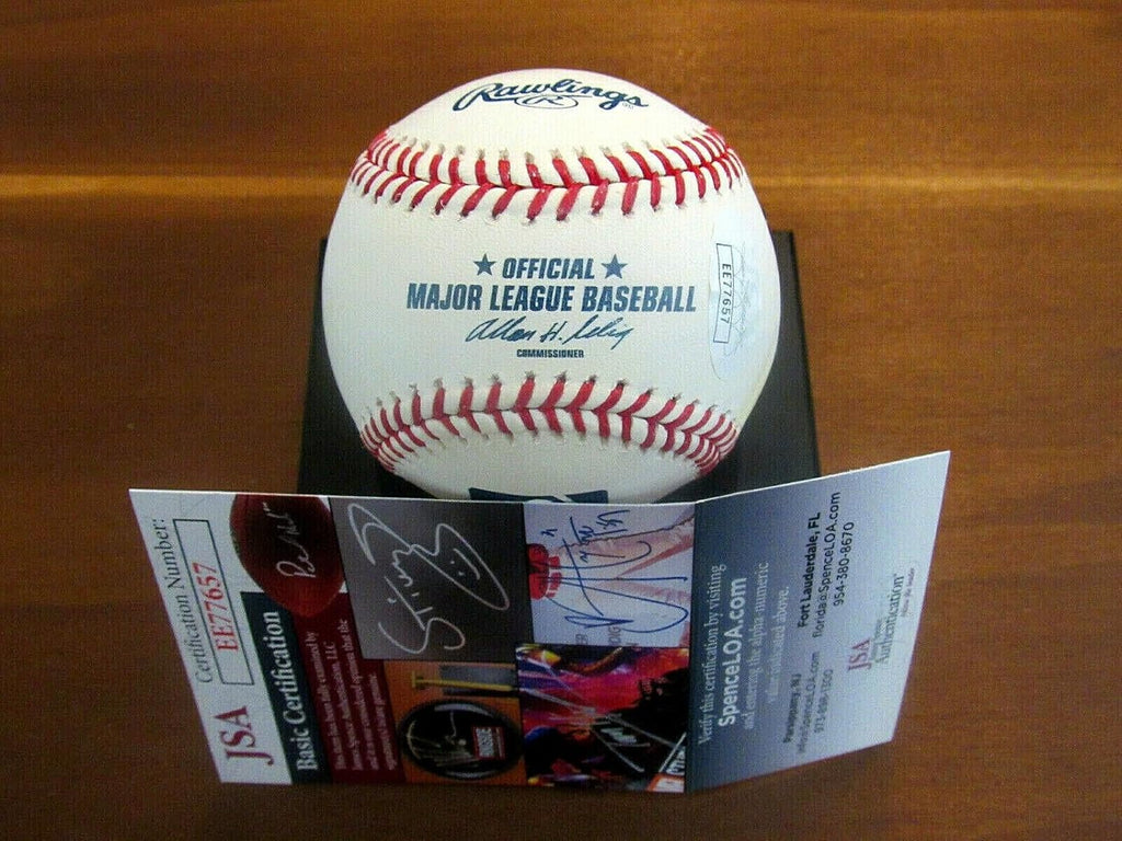 Harold Baines Hof #3 384 Hr's Sox Orioles A's Signed Auto Oml Baseball Jsa - Autographed Baseballs