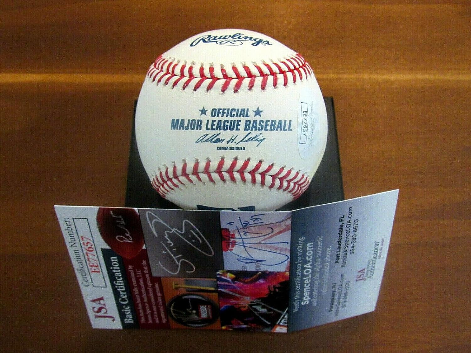 Harold Baines Hof #3 384 Hr's Sox Orioles A's Signed Auto Oml Baseball Jsa - Autographed Baseballs