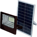 KASTLITE 10W LED Dusk to Dawn Solar Flood Light - 80 Watt Equiv. Waterproof Outdoor Fence/Security Floodlight - Photocell Sensor & Remote Control 5000K 1200 Lumen Spotlight for Patio Street Driveway