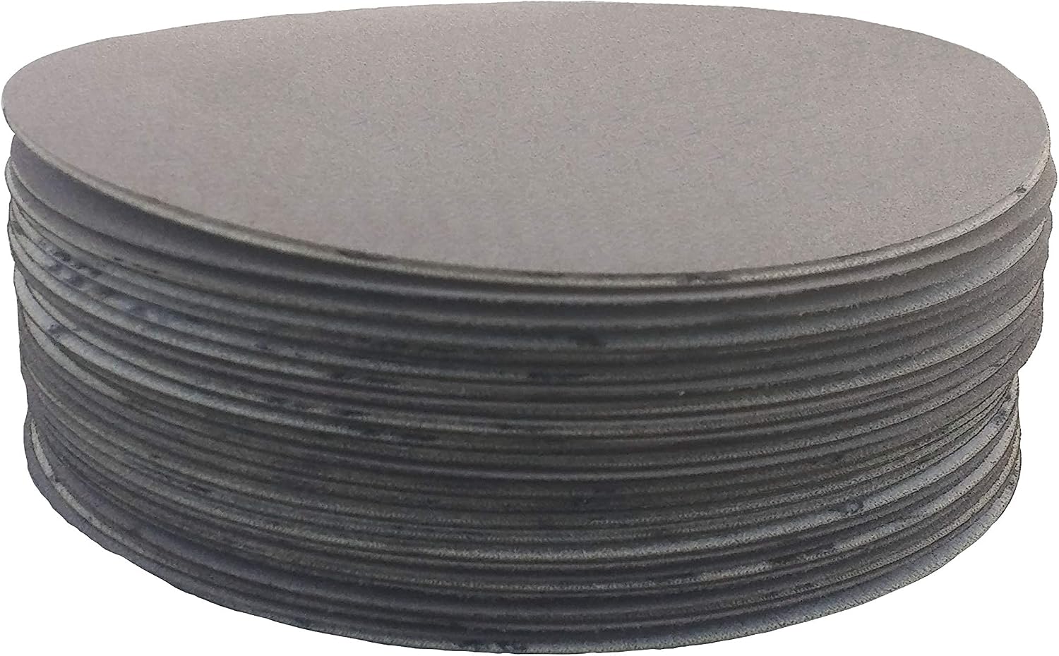 11 inch Sanding Discs Hook and Loop Round Sand Paper Disc, White Aluminum Oxide No Hole Hook and Loop Sanding Discs, 1000 Grit Sandpaper Auto Body Sandpapers for Wood, Paint, Metal & Plastic, 50 Pack