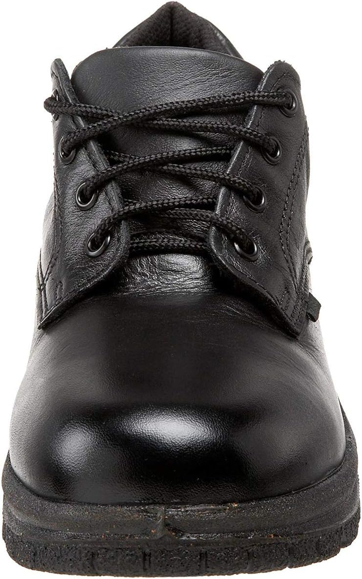 Thorogood Soft Streets Plain Toe Oxford Work Shoes for Men - Premium Leather with Comfort Insole and Slip-Resistant Outsole; Berry Compliant and Postal Certified