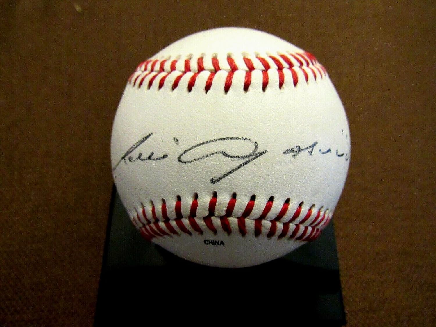 Luis Aparicio Chicago Sox Orioles Hof Signed Auto Oml Baseball Psa/dna - Autographed Baseballs