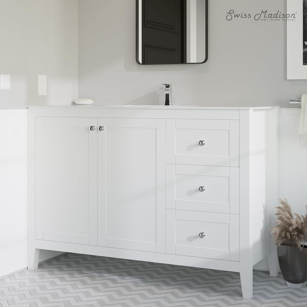48' Ceramic Vanity Sink Top