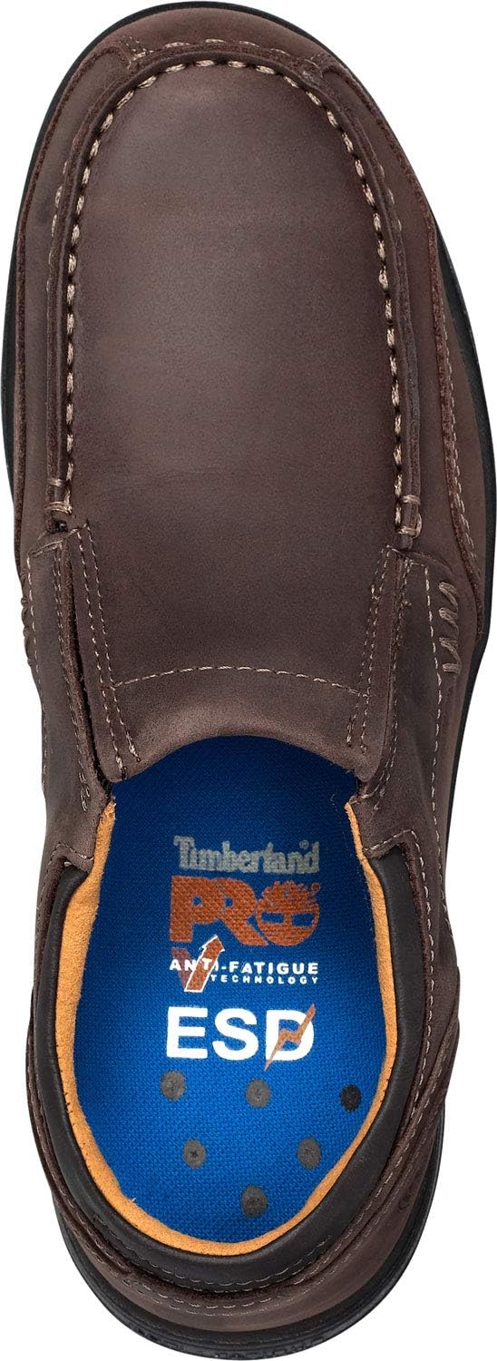 Timberland PRO Men's Branston Moc Toe Slip-On Work Shoe