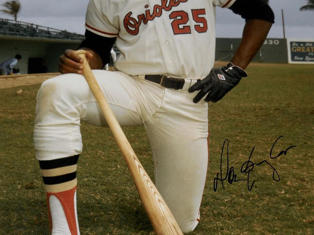 ORIOLES AUTOGRAPHED 16x20 PHOTO LOT - Boog Powell, Don Baylor, & Paul Blair! - Autographed MLB Photos