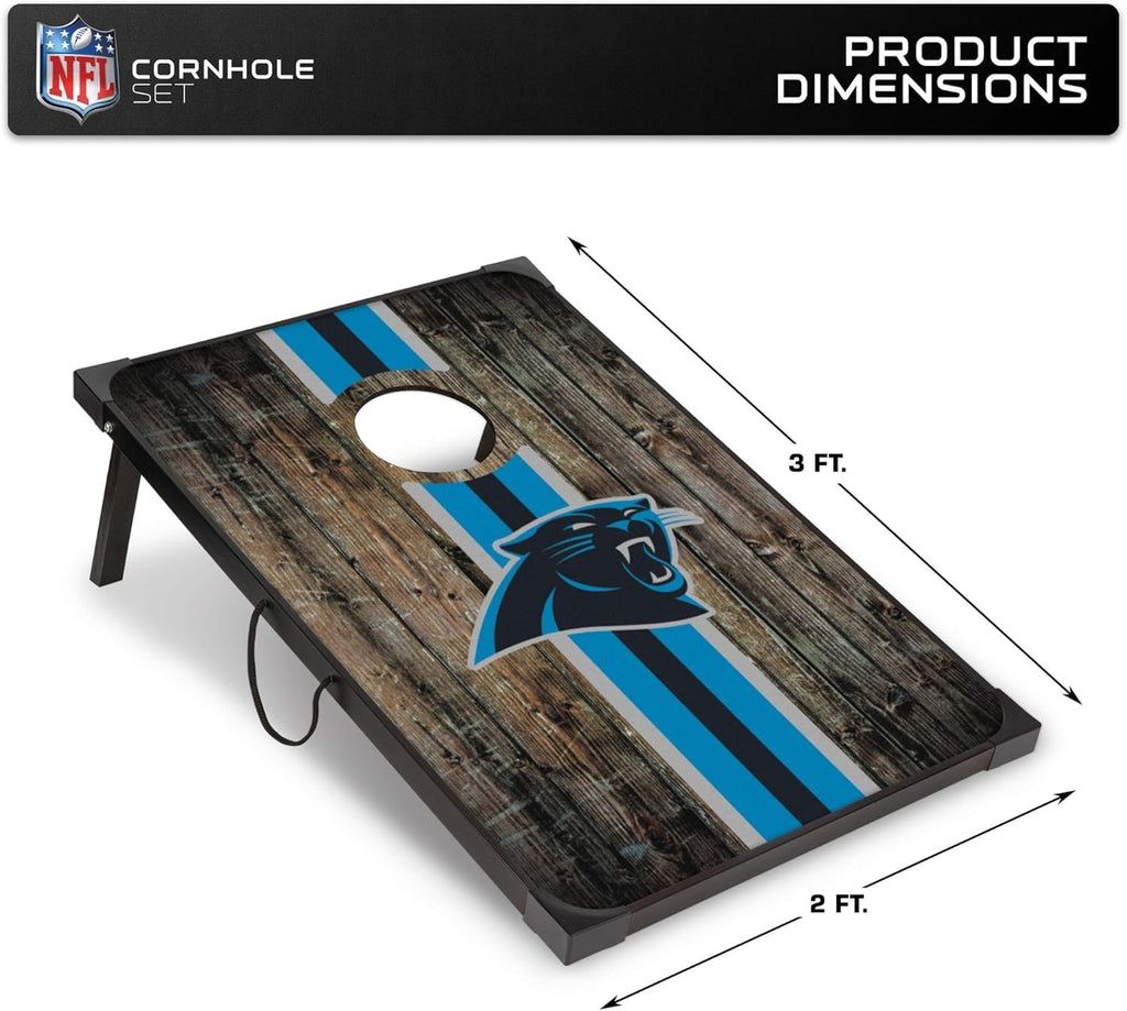 Wild Sports NFL 2' x 3' MDF Deluxe Cornhole Set - with Corners and Aprons