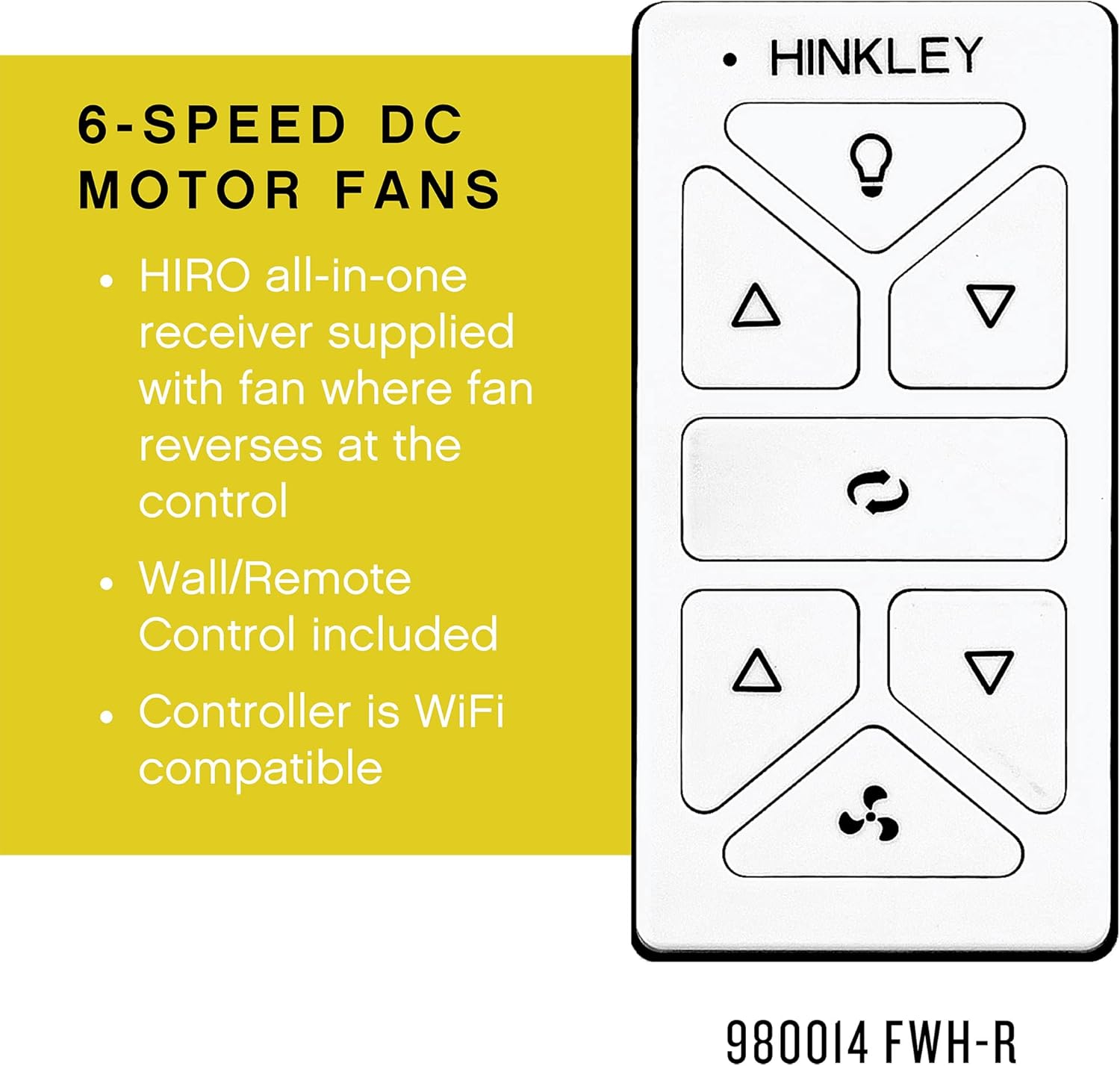 Hinkley Indy 72' Indoor/Outdoor Flush Mount Smart Ceiling Fan with Remote, Modern Industrial Propeller Style, Aluminum Fan Blades, Metallic Matte Bronze