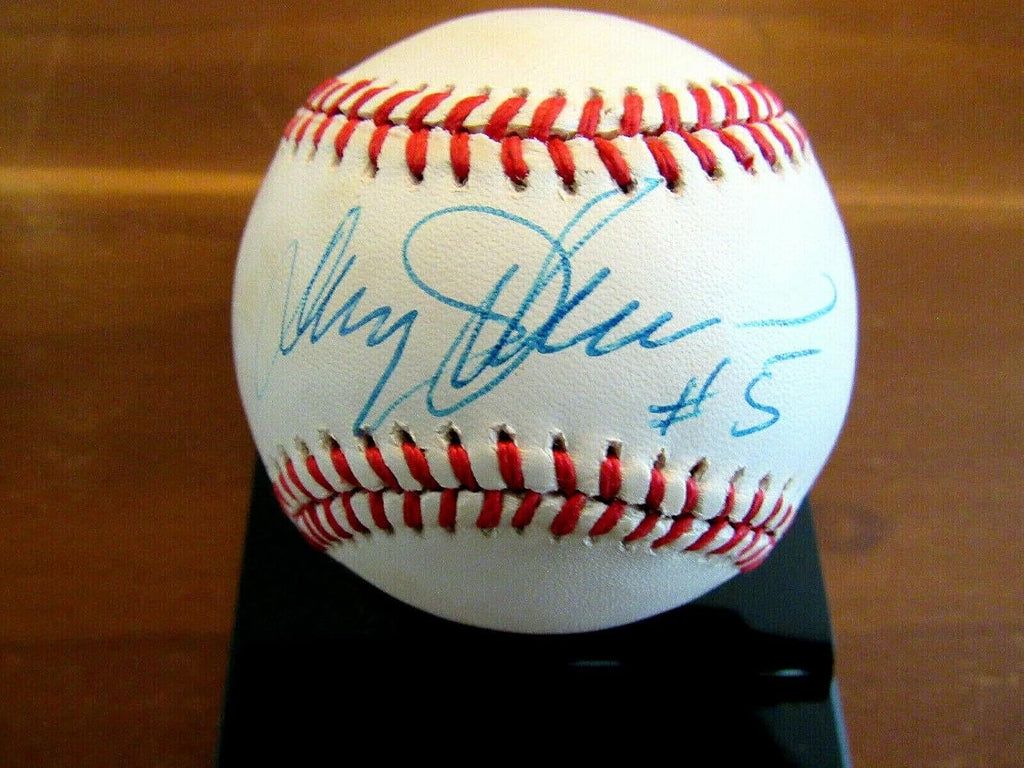 Davey Johnson # 5 Orioles 1986 Wsc Manager Signed Auto Vtg Onl Baseball Psa/dna - Autographed Baseballs