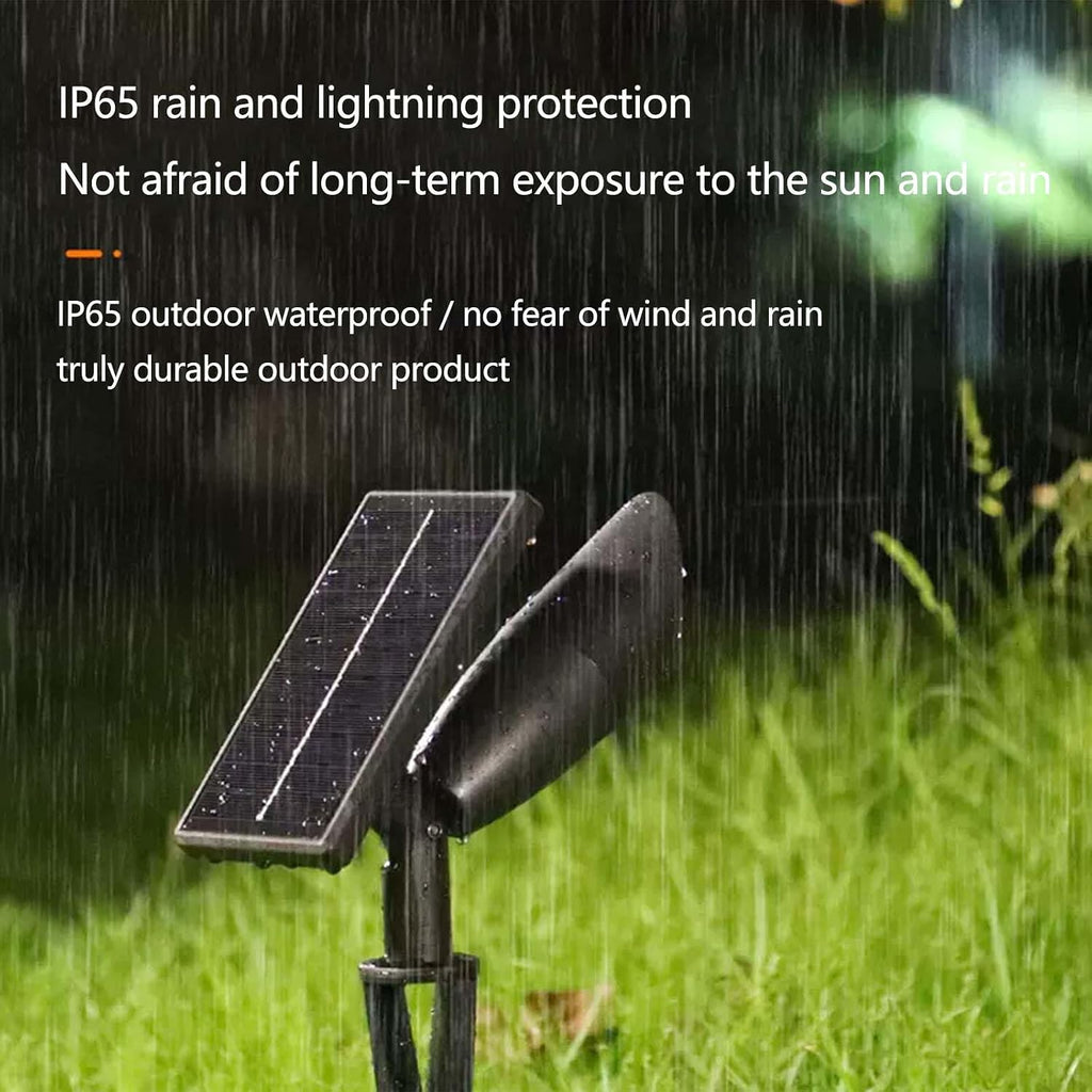 Outdoor Landscape Spotlights Solar Spot Outdoor Landscape, Led Lighting Waterproof Graden Lights, Color Changing Spotlights, Solar Lights Garden Floor Lamps for Yard, Pat