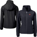 Cutter & Buck Women's Black San Francisco 49ers Charter Eco Recycled Full-Zip Jacket