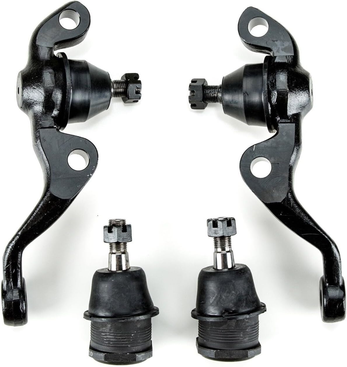 Upper Lower Ball Joint Set All Brakes Bolts Nut Washers Steel for Plymouth for Barracuda 3.2L/6.3L 3.7L 5.6L 1973 & 5.2L 1970-1974 & 7.2L 1971-1972
